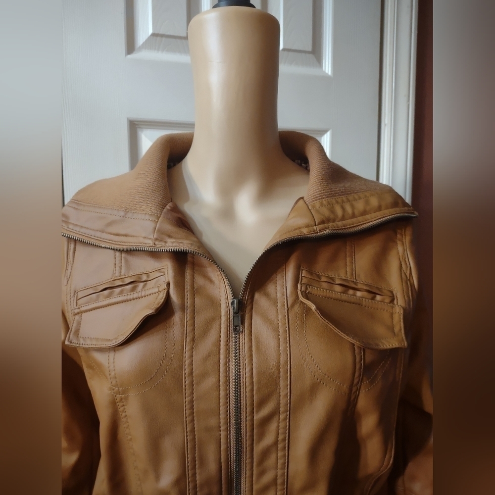 Zenna outfitters women's size large Brown zip up jacket - Picture 2 of 16
